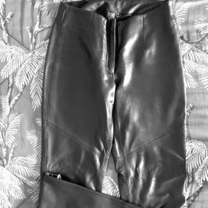 Women’s leather pants